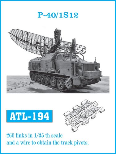 Przejdź do produktu Friulmodel ATL-194 - 1:35 Metalowe gąsienice P-40 / 1S12