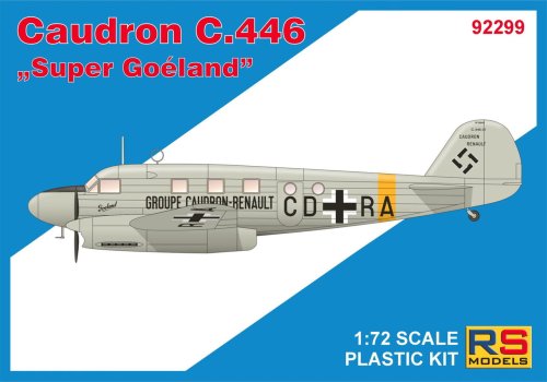 Przejdź do produktu RS Models 92299 - 1:72 Caudron C.446 Super Goeland