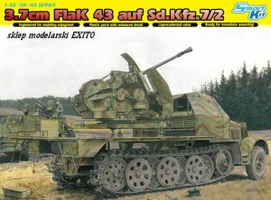 DRAGON 6553 - 1:35 3.7cm FlaK 43 auf Sd.Kfz.7/2