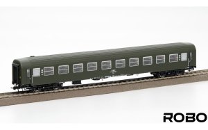 Robo 222091 H0 - Wagon osobowy typu 111Ay 2kl. PKP Warszawa Szczęśliwice ep.V z oświetleniem