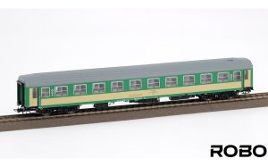 Robo 222391 H0 - Wagon osobowy typu 111Aw 2kl. PKP Warszawa Szczęśliwice ep.V z oświetleniem