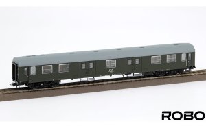 Robo 280021 H0 - Wagon bagażowy typu 209C PKP Warszawa Szczęśliwice ep.IV z oświetleniem