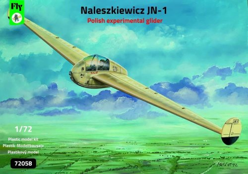 Przejdź do produktu Fly 72058 - 1:72 Naleszkiewicz JN-1 Polish Experimental Glider