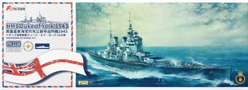 Przejdź do produktu Flyhawk 1118 - 1:700 HMS Duke of York 1943