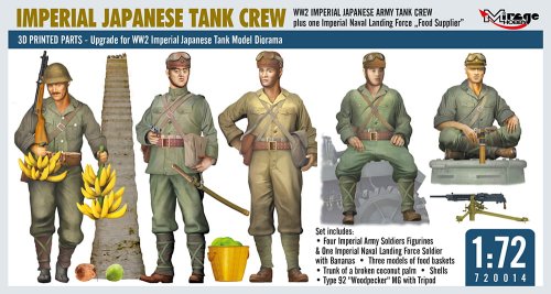 Przejdź do produktu Mirage 720014 - 1:72 Imperial Japanese Tank Crew