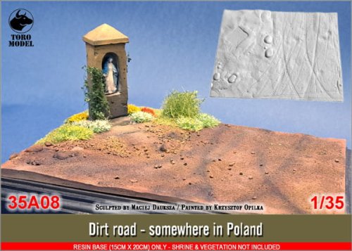 Przejdź do produktu Toro 35A08 - 1:35 Polna droga - podstawka żywiczna 15x20cm