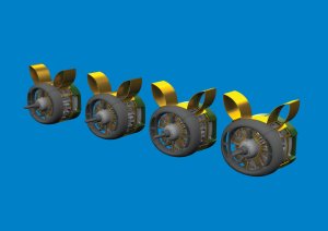 Eduard 672386 - 1:72 B-24H engines Print 3D