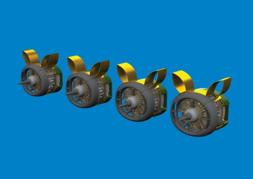 Przejdź do produktu Eduard 672386 - 1:72 B-24H engines Print 3D