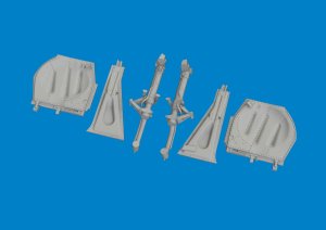 Eduard 672384 - 1:72 P-51D undercarriage legs Print 3D