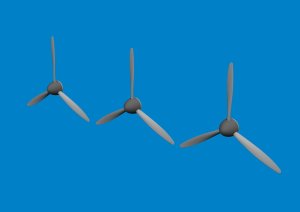 Eduard 6481043 - 1:48 SM.79 propellers