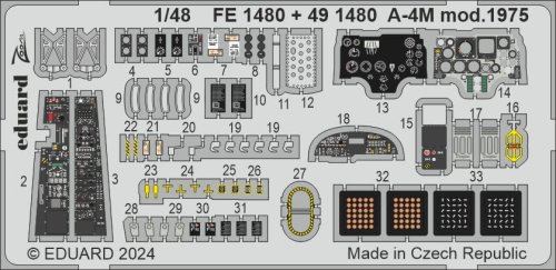 Przejdź do produktu Eduard FE1480 - 1:48 A-4M mod. 1975