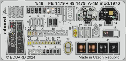 Przejdź do produktu Eduard FE1479 - 1:48 A-4M mod. 1970
