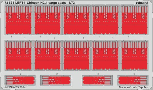 Przejdź do produktu Eduard 73834 - 1:72 Chinook HC.1 cargo seats