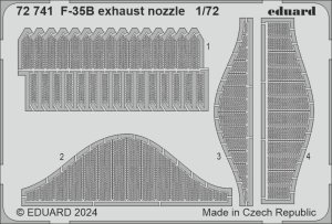 Eduard 72741 - 1:72 F-35B exhaust nozzle
