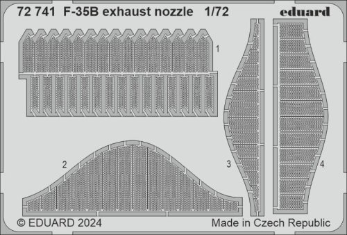 Przejdź do produktu Eduard 72741 - 1:72 F-35B exhaust nozzle