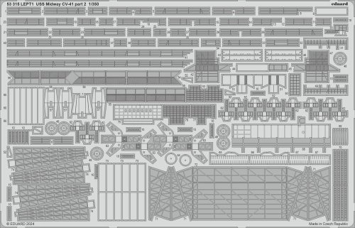 Przejdź do produktu Eduard 53315 - 1:350 USS Midway CV-41 part 2