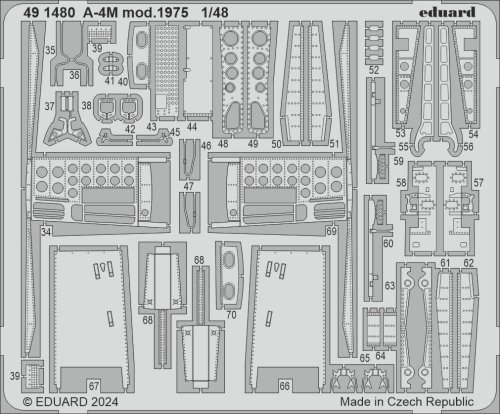 Przejdź do produktu Eduard 491480 - 1:48 A-4M mod. 1975