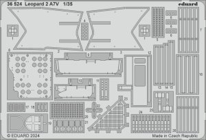 Eduard 36524 - 1:35 Leopard 2 A7V