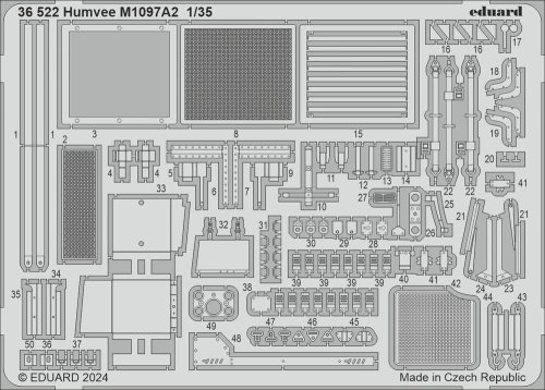 Przejdź do produktu Eduard 36522 - 1:35 Humvee M1097A2