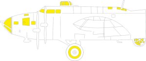Eduard EX1069 - 1:48 B-17F alternate nose, frame X Tface