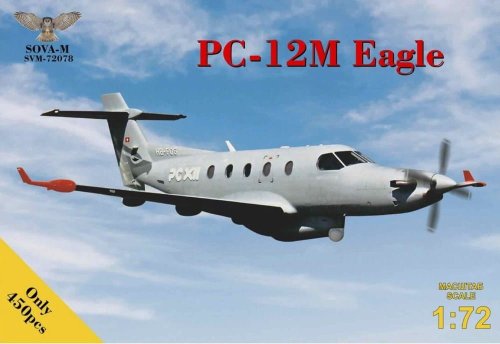 Przejdź do produktu Sova 72078 - 1:72 PC-12M Eagle