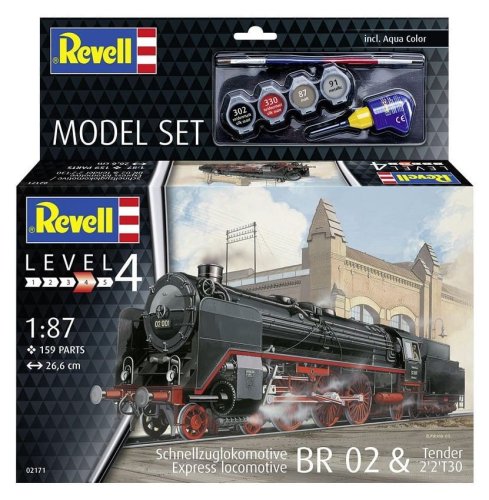 Przejdź do produktu Revell 62171 - 1:87 Express Locomotive BR02 model z farbami
