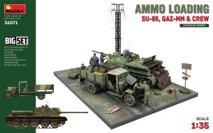 Miniart 36071 - 1:35 Ammo Loading SU-85, GAZ-MM & Crew Big Set