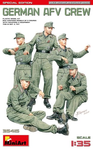 Przejdź do produktu Miniart 35415 - 1:35 German AFV Crew Special Edition