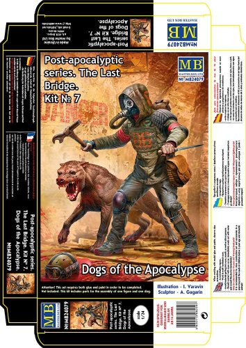Przejdź do produktu Master Box 24079 - 1:24 Pоst-apocalyptic series. The Last Bridge. Kit No. 7. Dogs of the Apocalypse
