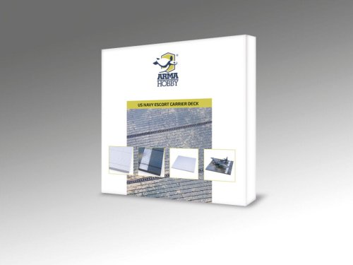 Przejdź do produktu Arma Hobby 70060 - 1:72 US Navy Escort Carrier Deck - podstawka pod model