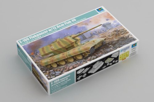 Przejdź do produktu Trumpeter 09585 - 1:35 E-100 Flakpanzer w/12.8cm Flak 40