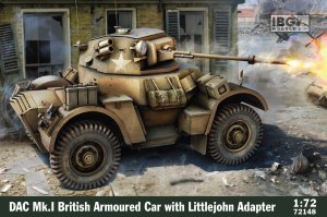 IBG 72148 - 1:72 DAC Mk.I British Armoured Car with Littlejohn adapter