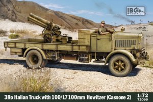 IBG 72099 - 1:72 3Ro Italian Truck with 100/17 100mm Howitzer Cassone 2