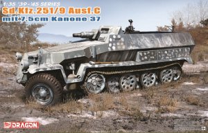 Dragon 6225 - 1:35 Sd.Kfz.251/9 Ausf. C mit 7,5cm Kanone 37