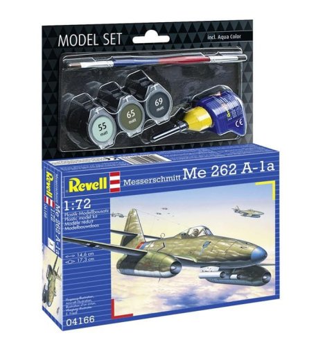 Przejdź do produktu Revell 64166 - 1:72 Messerschmitt Me 262 A1a model z farbami