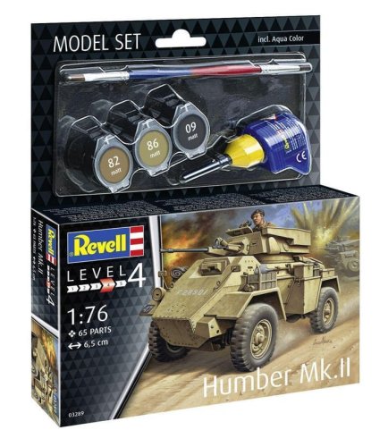 Przejdź do produktu Revell 63289 - 1:76 Humber Mk.II model z farbami