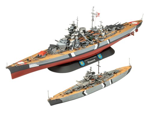 Przejdź do produktu Revell 05637 - 1:700 / 1:1200 Bismarck modele z farbami