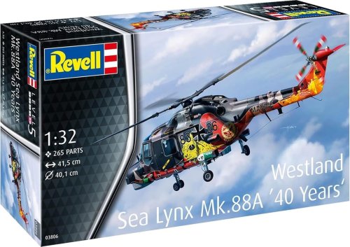 Przejdź do produktu Revell 03806 - 1:32 Westland Sea Lynx Mk.88A 40 Years