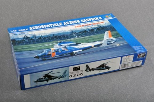 Przejdź do produktu Trumpeter 02818 - 1:48 Aerospatiale AS 365 N Dauphin 2
