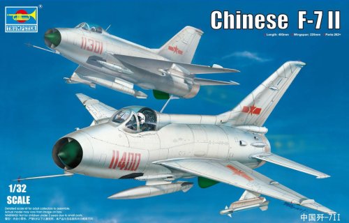 Przejdź do produktu Trumpeter 02216 - 1:32 Chinese F-7 II