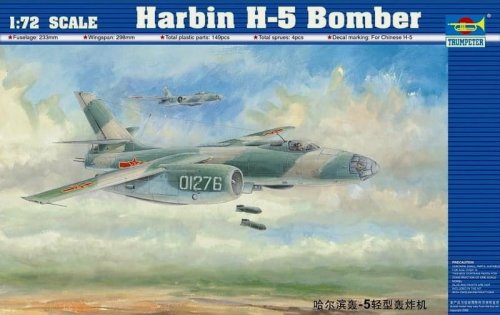 Przejdź do produktu Trumpeter 01603 - 1:72 Harbin H-5 Bomber