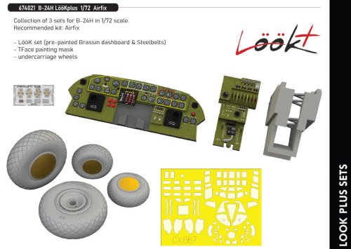 Przejdź do produktu Eduard 674021 - 1:72 B-24H LööKplus