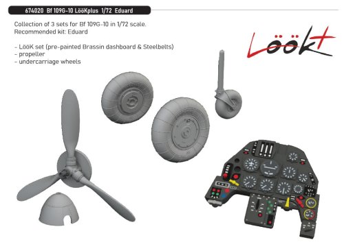 Przejdź do produktu Eduard 674020 - 1:72 Bf 109G-10 LööKplus