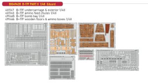 Eduard BIG49428 - 1:48 B-17F Part II