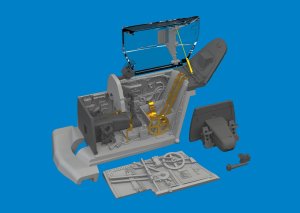 Eduard 672388 - 1:72 Bf 109G-10 cockpit Print 3D
