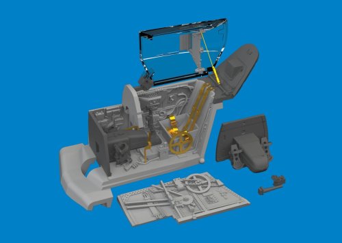 Przejdź do produktu Eduard 672388 - 1:72 Bf 109G-10 cockpit Print 3D