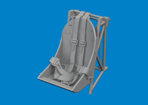 Przejdź do produktu Eduard 6481048 - 1:48 F4U-2 seat w/ integral belts Print 3D