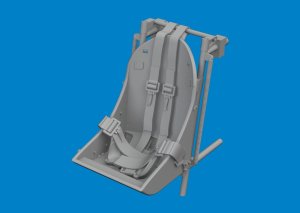 Eduard 6481047 - 1:48 F4U-1A seat w/ integral belts Print 3D