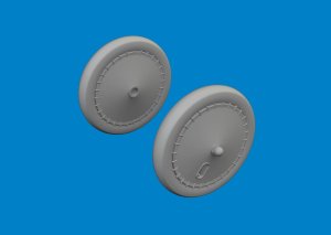 Eduard 6481045 - 1:48 Bulldog wheels