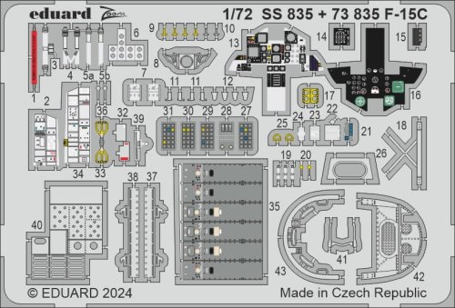 Przejdź do produktu Eduard SS835 - 1:72 F-15C